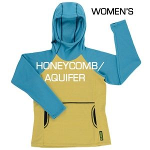 Womens NEW Melanzana Micro grid hoody